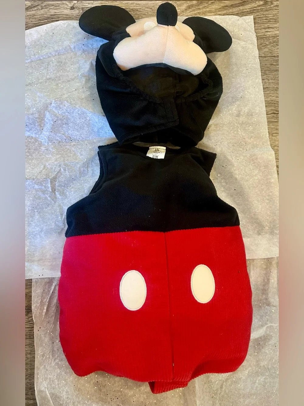 Toddler Disney Store Mickey Mouse Costume Romper
